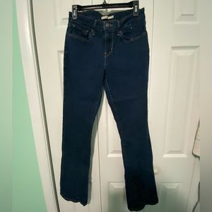 Levi’s dark denim